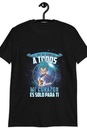 Camiseta “Vegeta — Mi corazón es sólo para ti” - Dragon Ball