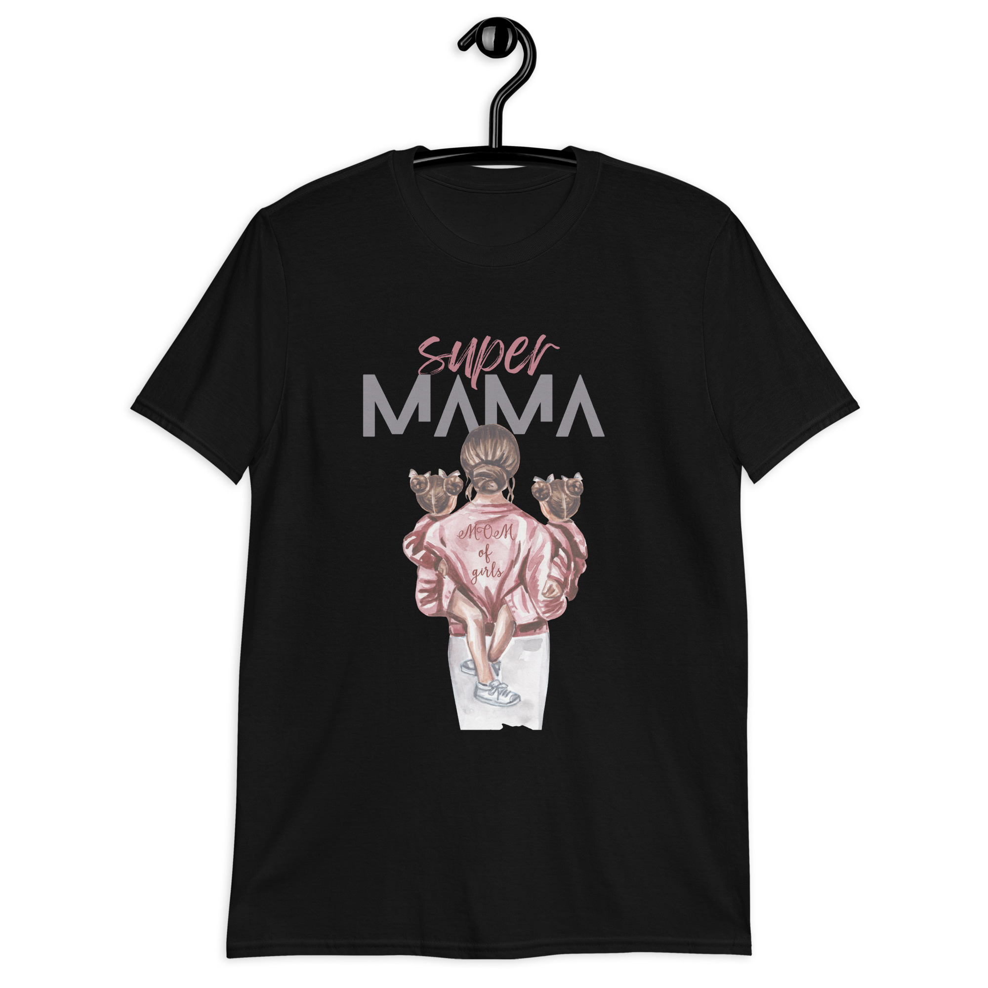 Camiseta “Super Mamá” – Mom of Girls (Edición Especial)