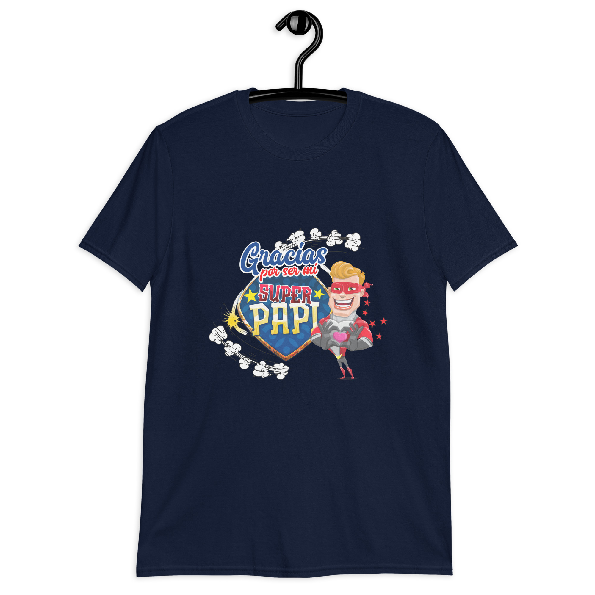 Camiseta “Gracias por ser mi Súper Papi” - Imagen 4