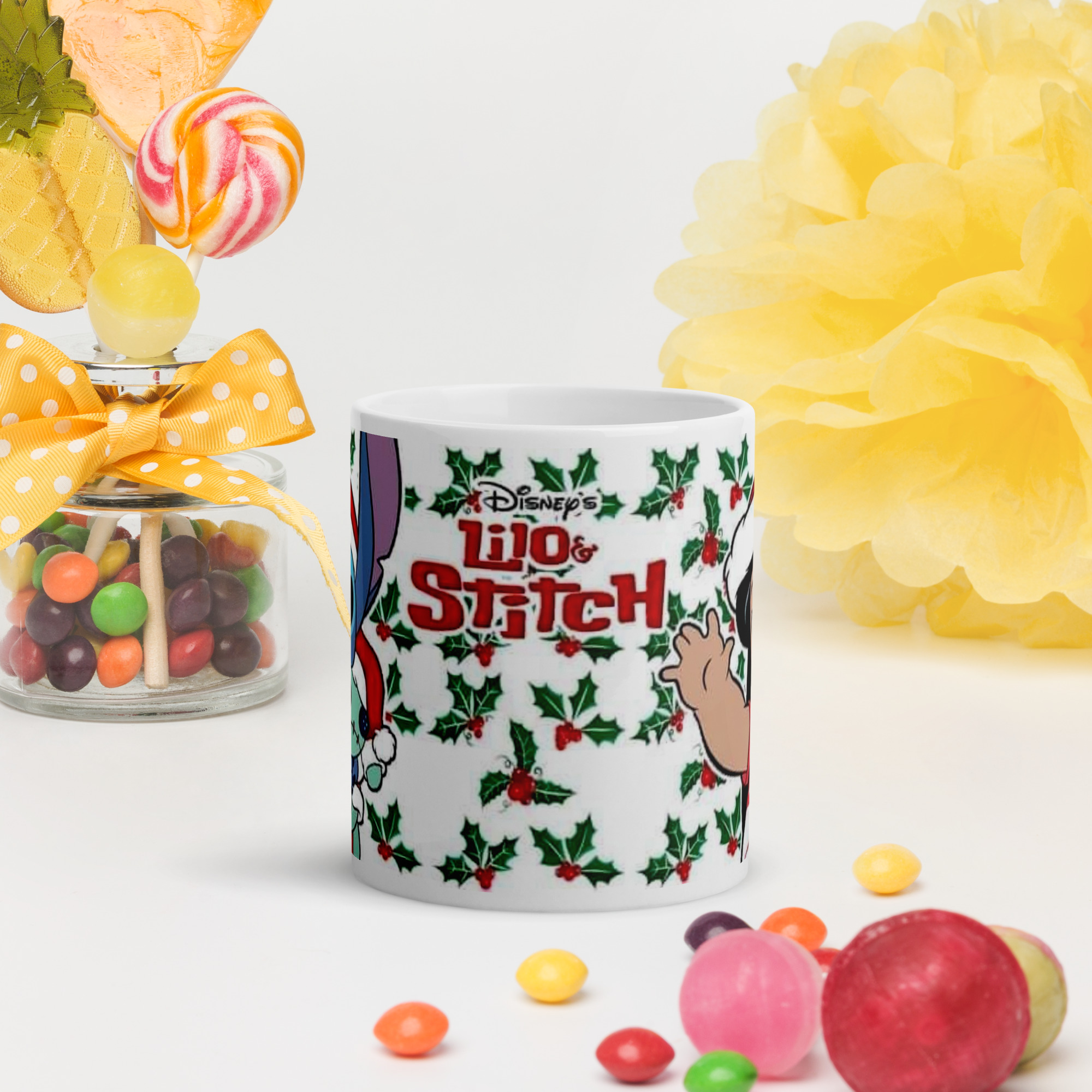 Taza Navideña – Lilo & Stitch - Imagen 4
