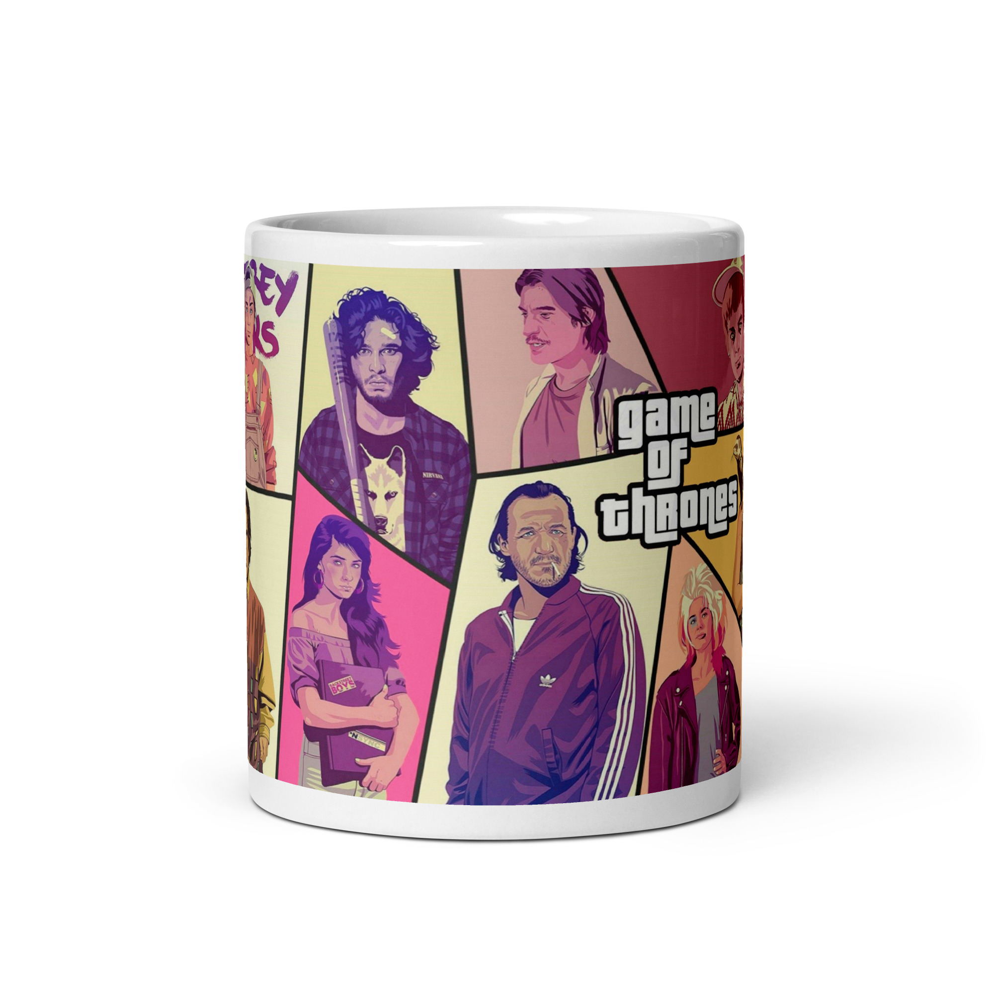 Taza “Juego de Tronos x GTA” – Edición Retro