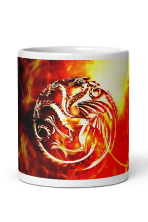 Taza “Fuego y Sangre” – Casa Targaryen