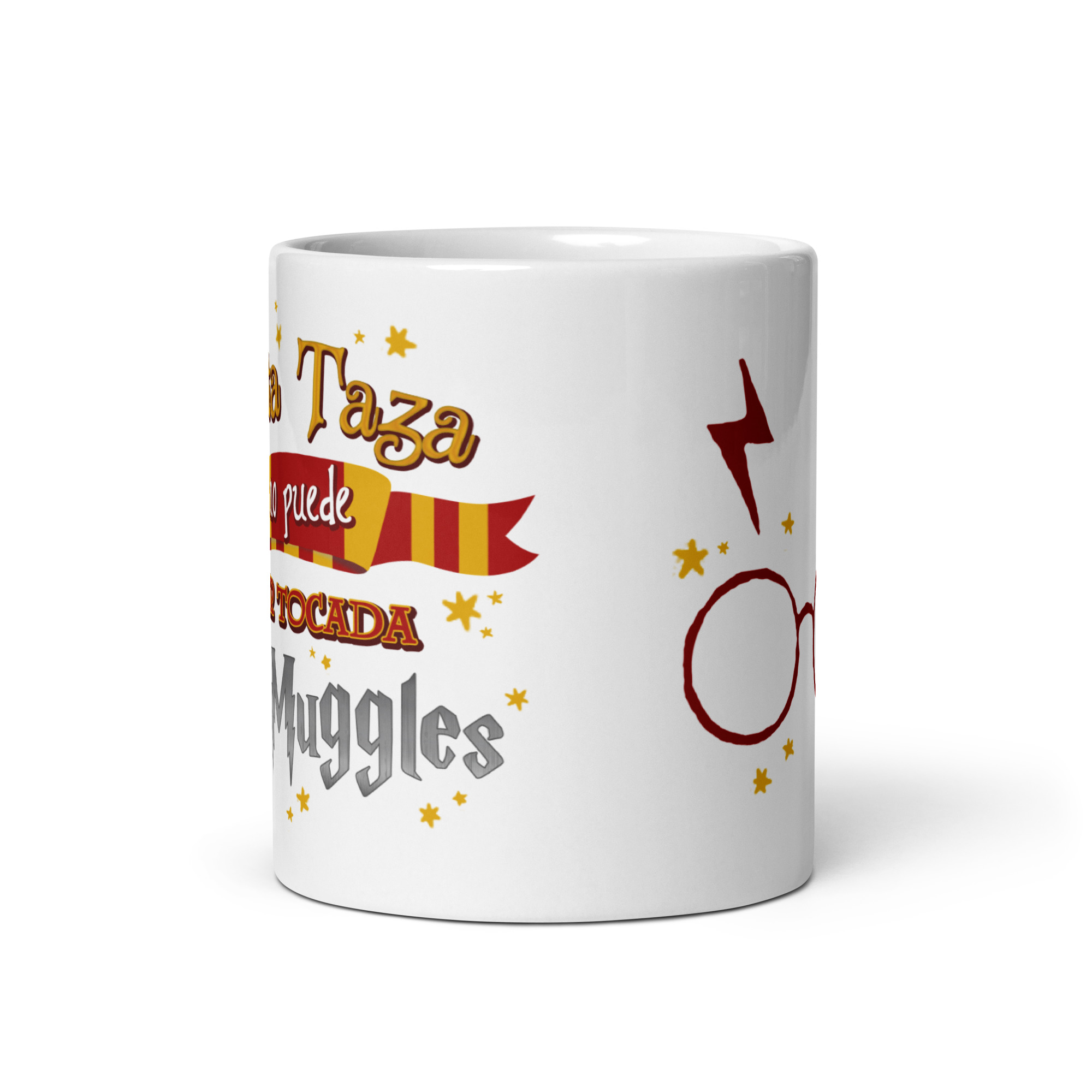 Taza “No Puede Ser Tocada por Muggles”