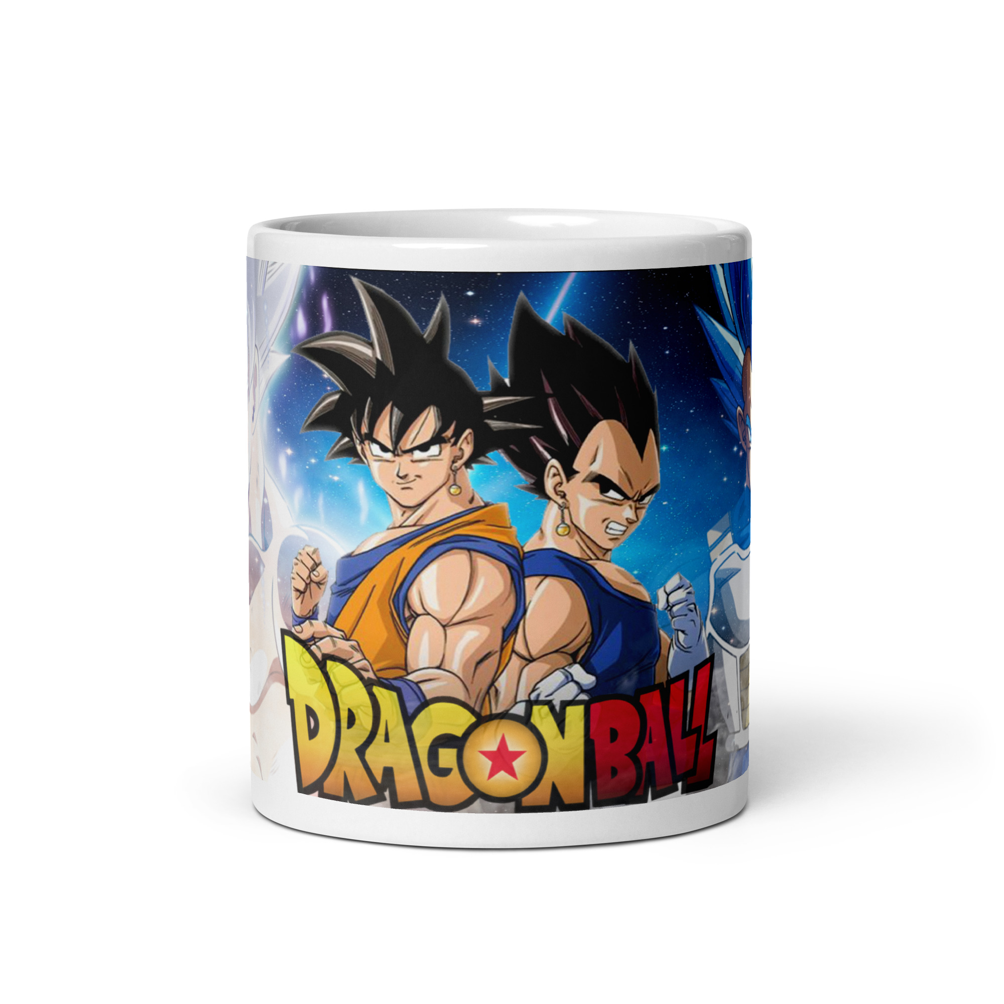 Taza Goku y Vegeta Fusión – Poder Divino Saiyajin