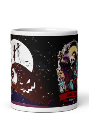 Taza Jack & Sally – Retrato Enmarcado – Pesadilla Antes de Navidad