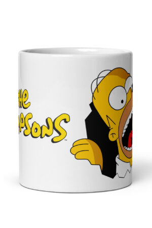 Taza Homer Grito Épico – El lado más loco de Springfield - The Simpson.