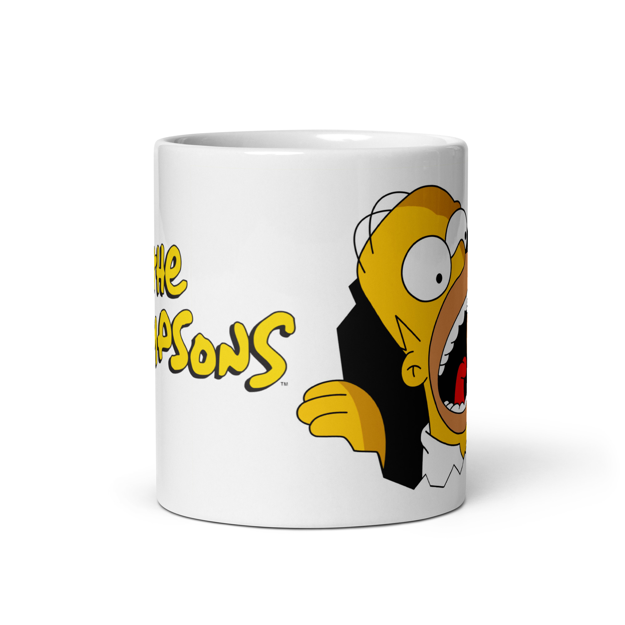 Taza Homer Grito Épico – El lado más loco de Springfield - The Simpson.