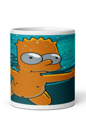 Taza Bart Nirvana – El rebelde de Springfield al estilo Nevermind - The Simpson