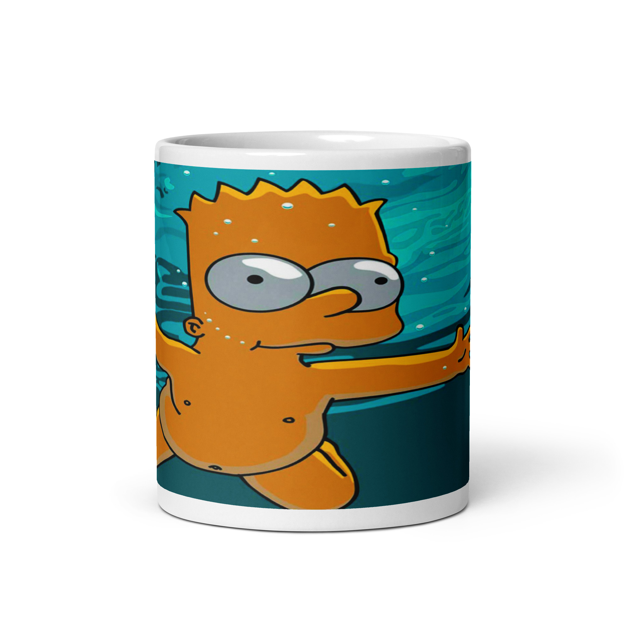 Taza Bart Nirvana – El rebelde de Springfield al estilo Nevermind - The Simpson