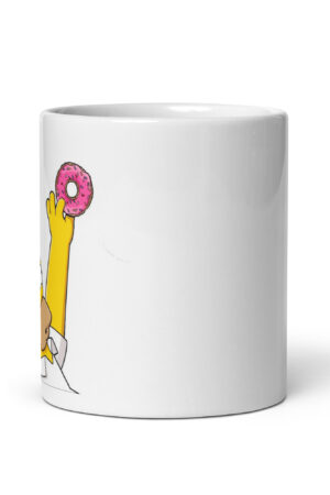 Taza Homer y el Donut – La tentación hecha cerámica - The Simpson