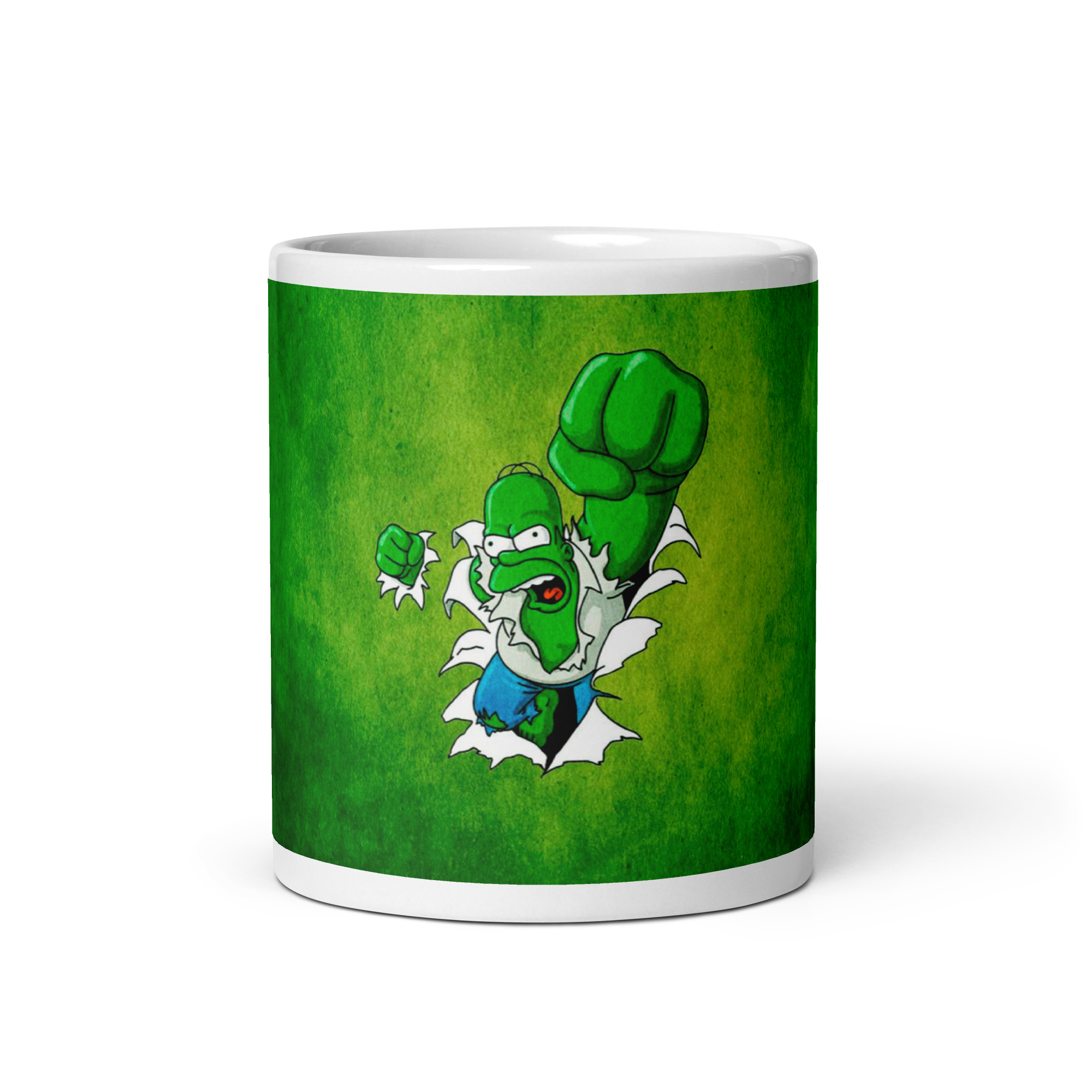 Taza “Homer Smash” – La Parodia Simpson del Increíble Hulk - The Simpson