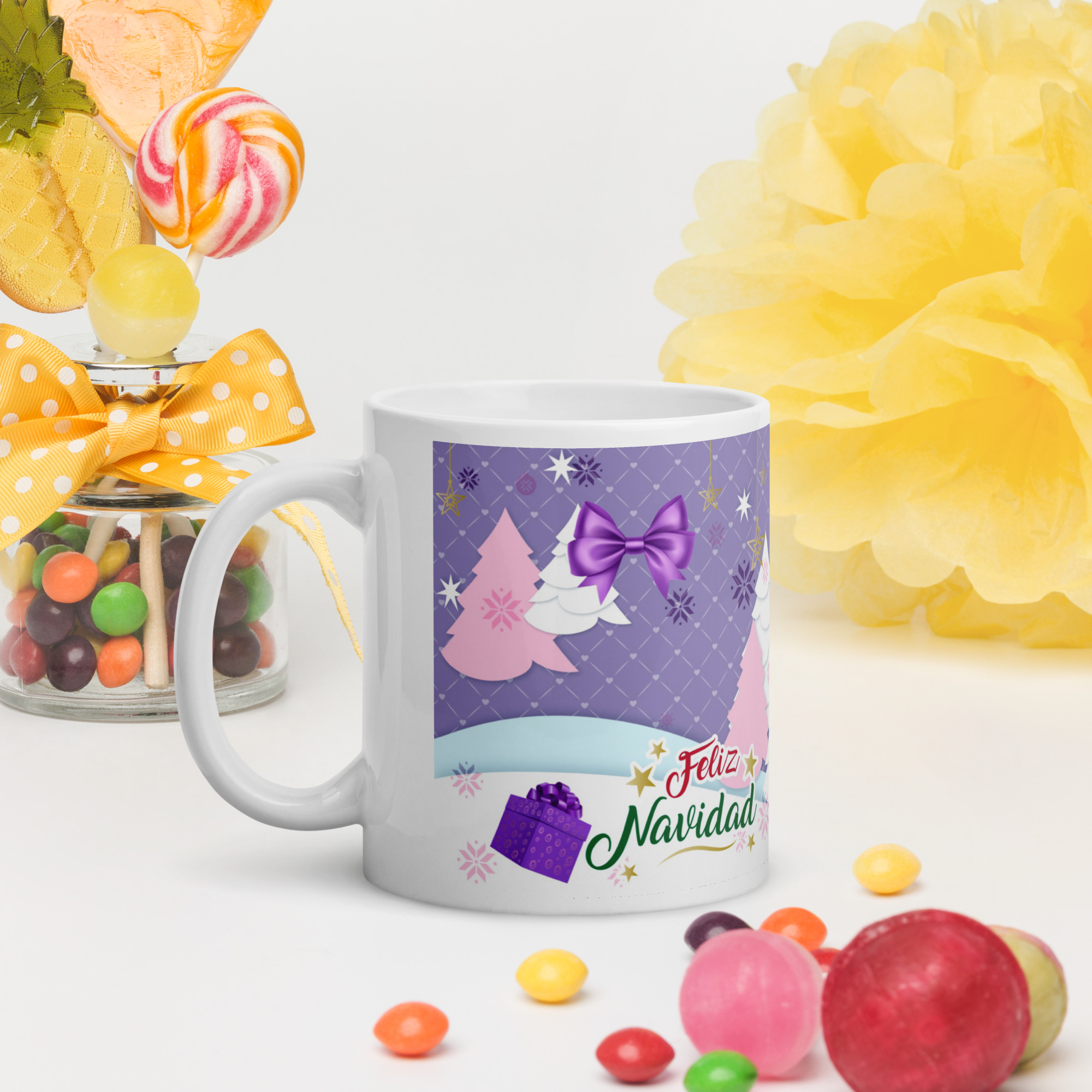 Taza Navideña – Princesas de Navidad 4 - Imagen 2