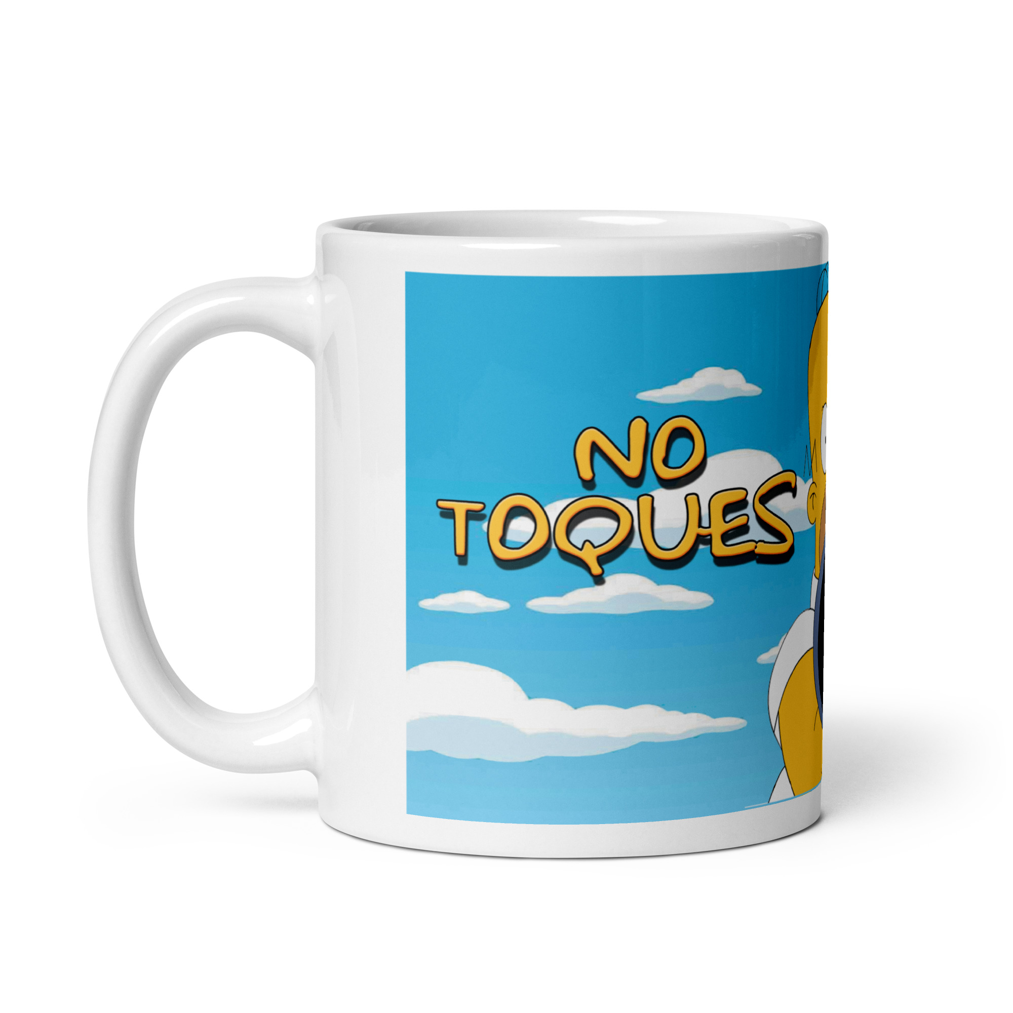 Taza “No Toques Mi Taza” – El lado más gruñón y gracioso de Homer - The Simpson - Imagen 3