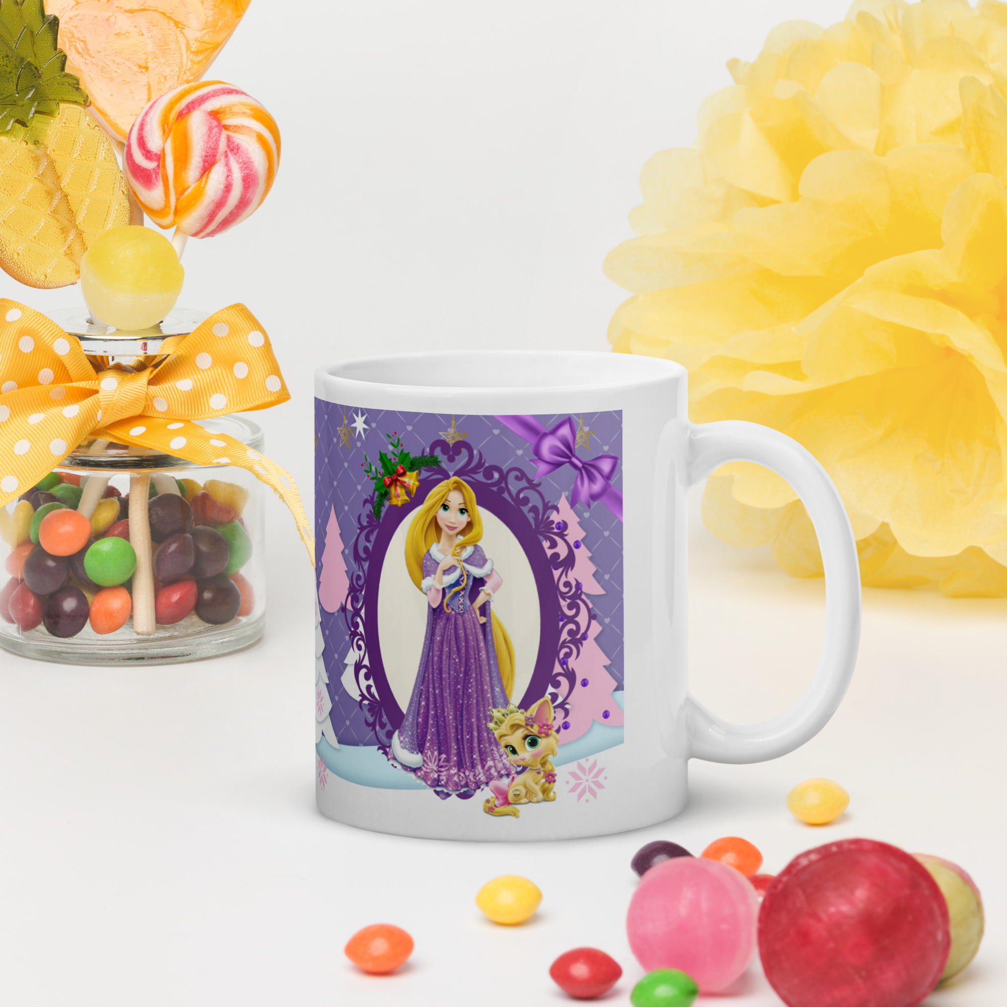 Taza Navideña – Princesas de Navidad 4 - Imagen 3
