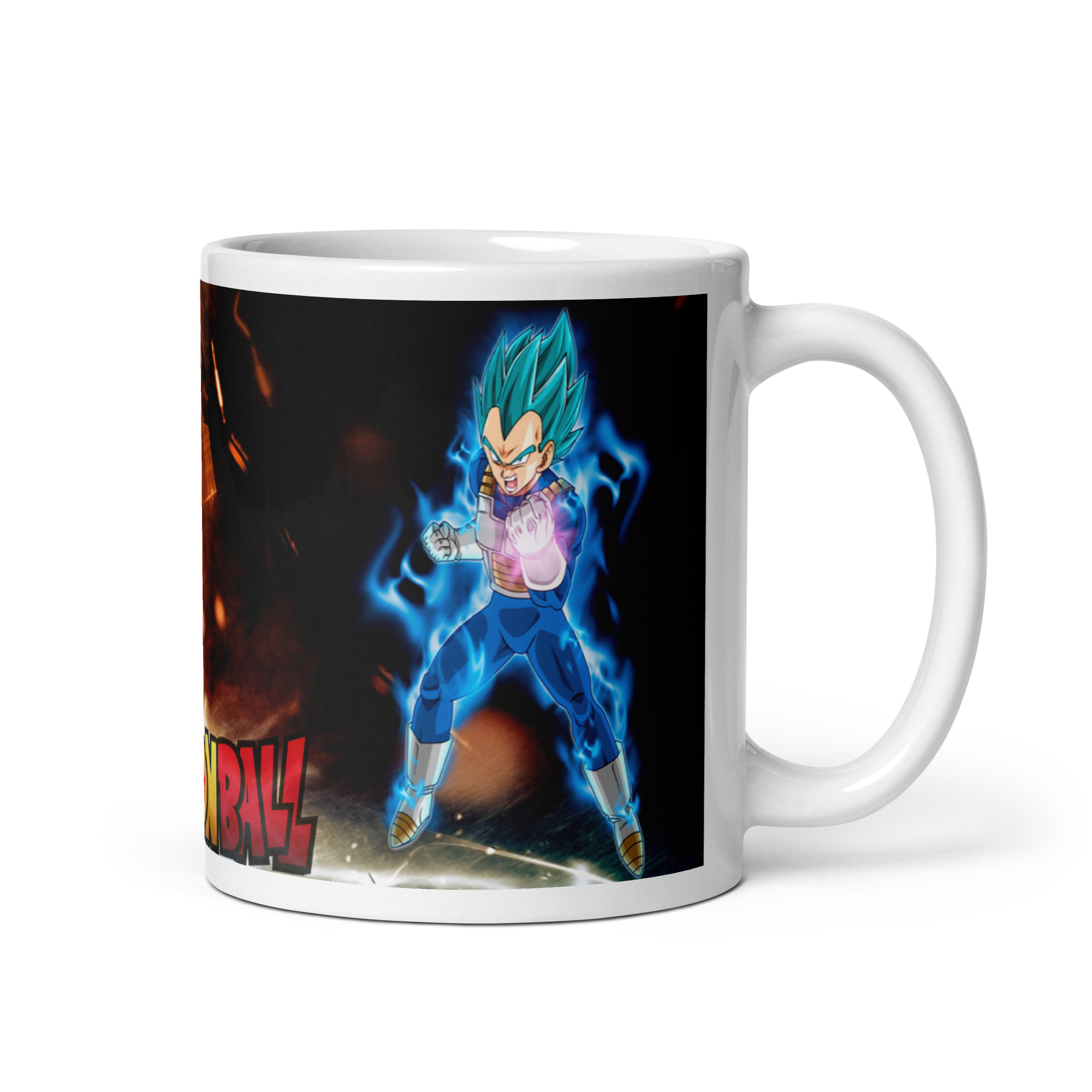 Taza “Vegeta Blue Fury – Dragon Ball Super Edition” - Imagen 2