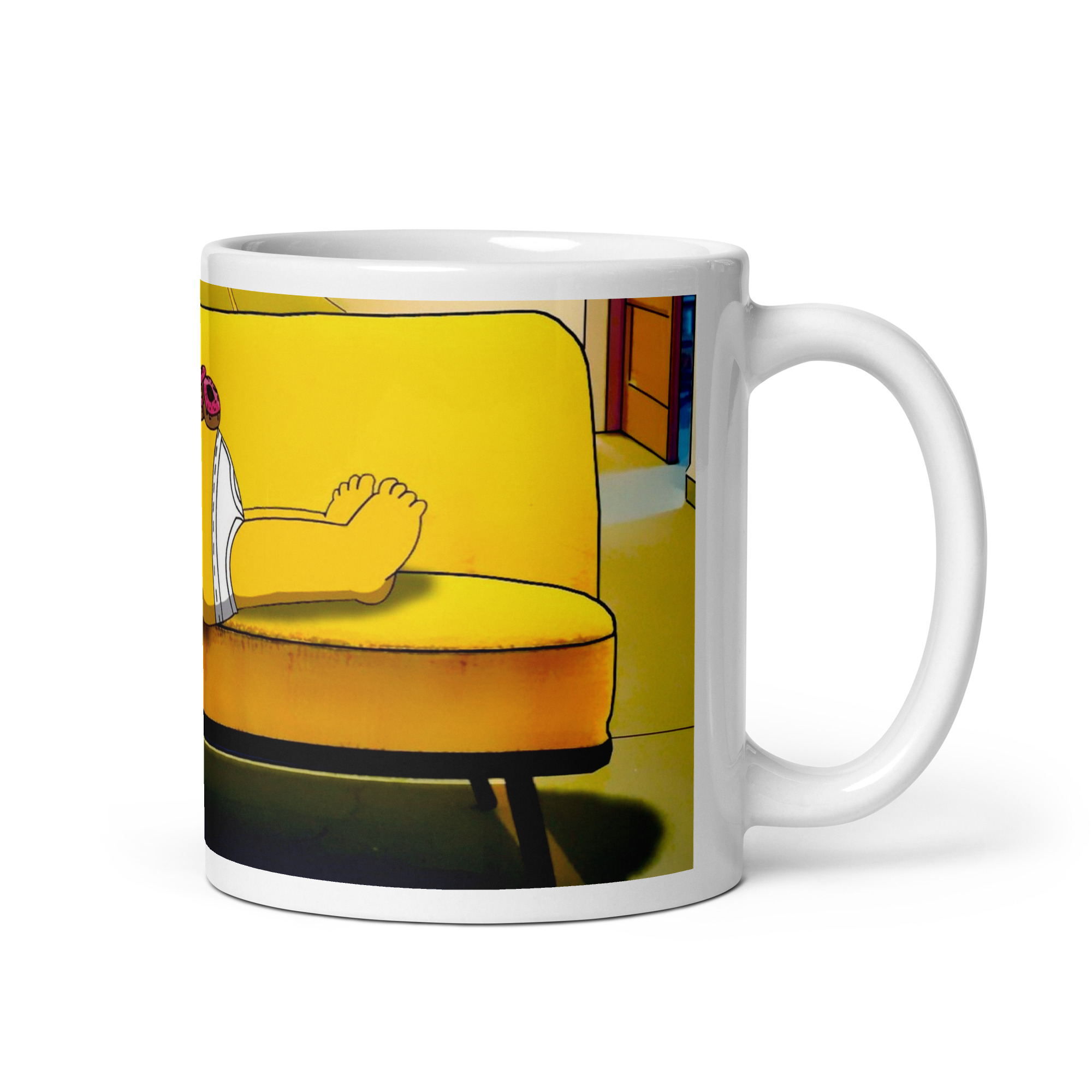 Taza Homer en el Sofá – El descanso del guerrero - The Simpson - Imagen 2
