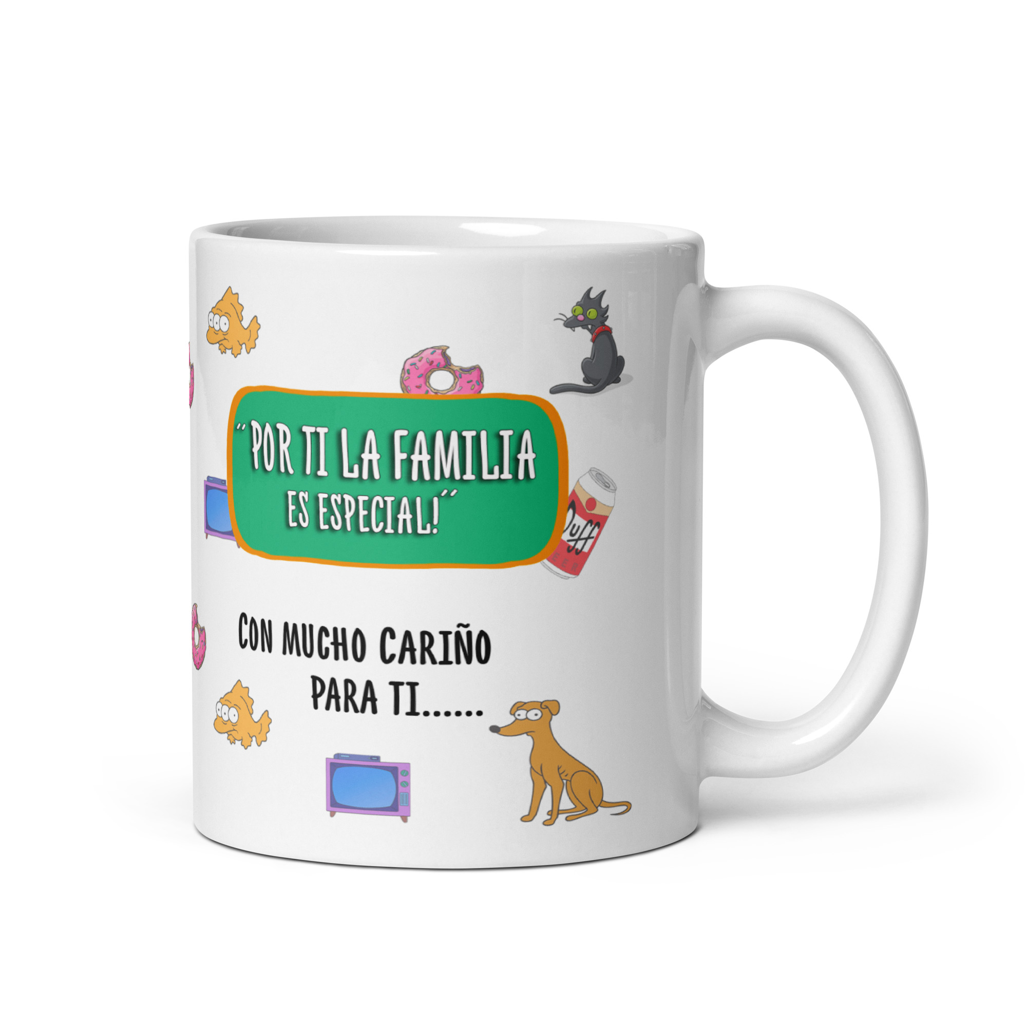 Taza “El Papá del Mundo” – Homer Simpson y el amor paternal más divertido - The Simpson - Imagen 2