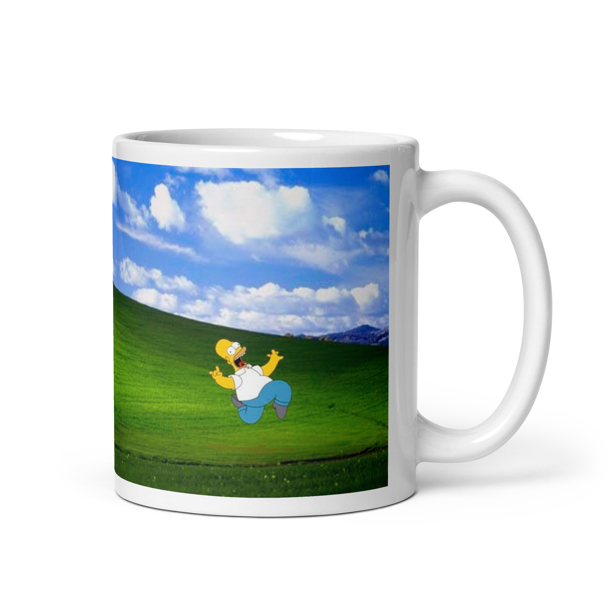 Taza Homer Windows — Parodia informática con humor Simpson - The Simpson - Imagen 2