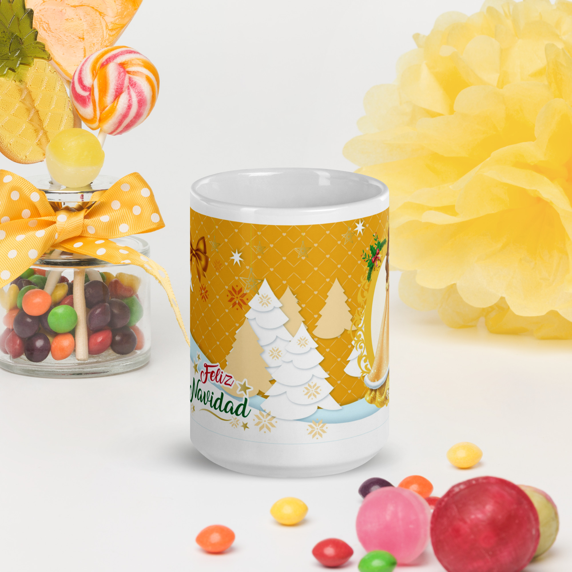 Taza Navideña – Princesas de Navidad 2 - Imagen 6