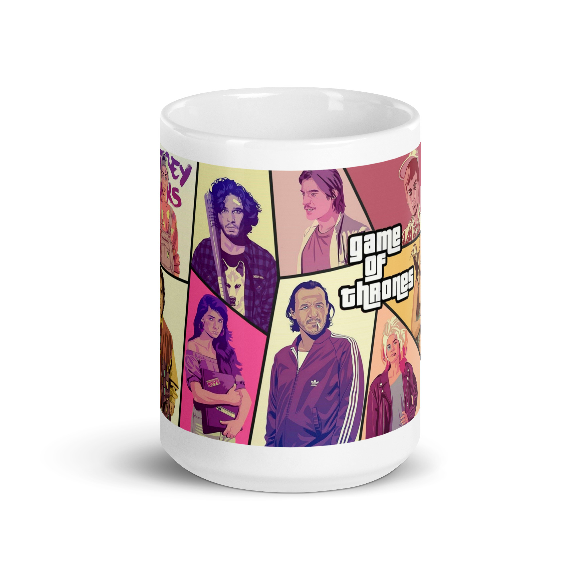 Taza “Juego de Tronos x GTA” – Edición Retro - Imagen 6