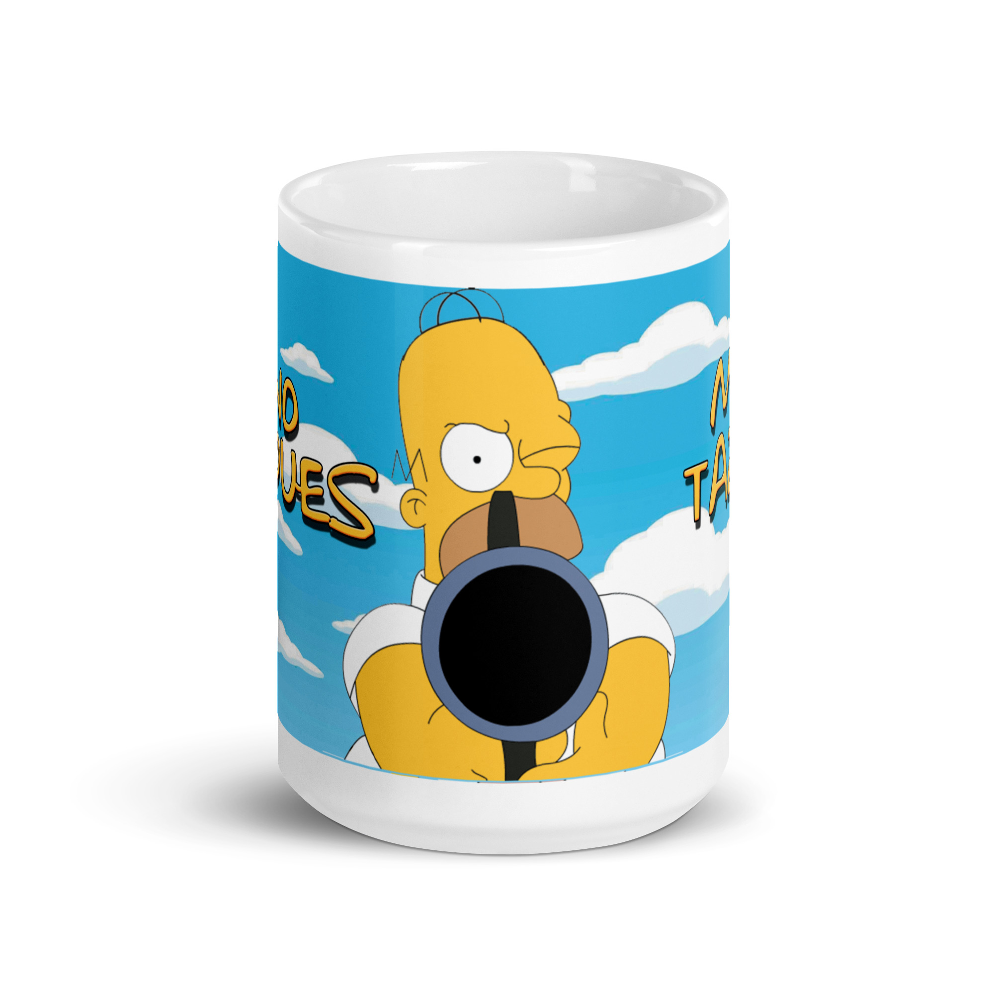 Taza “No Toques Mi Taza” – El lado más gruñón y gracioso de Homer - The Simpson - Imagen 6