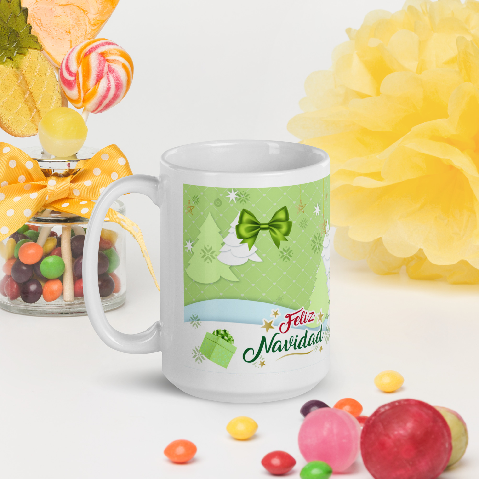 Taza Navideña – Princesas de navidad 7 - Imagen 5