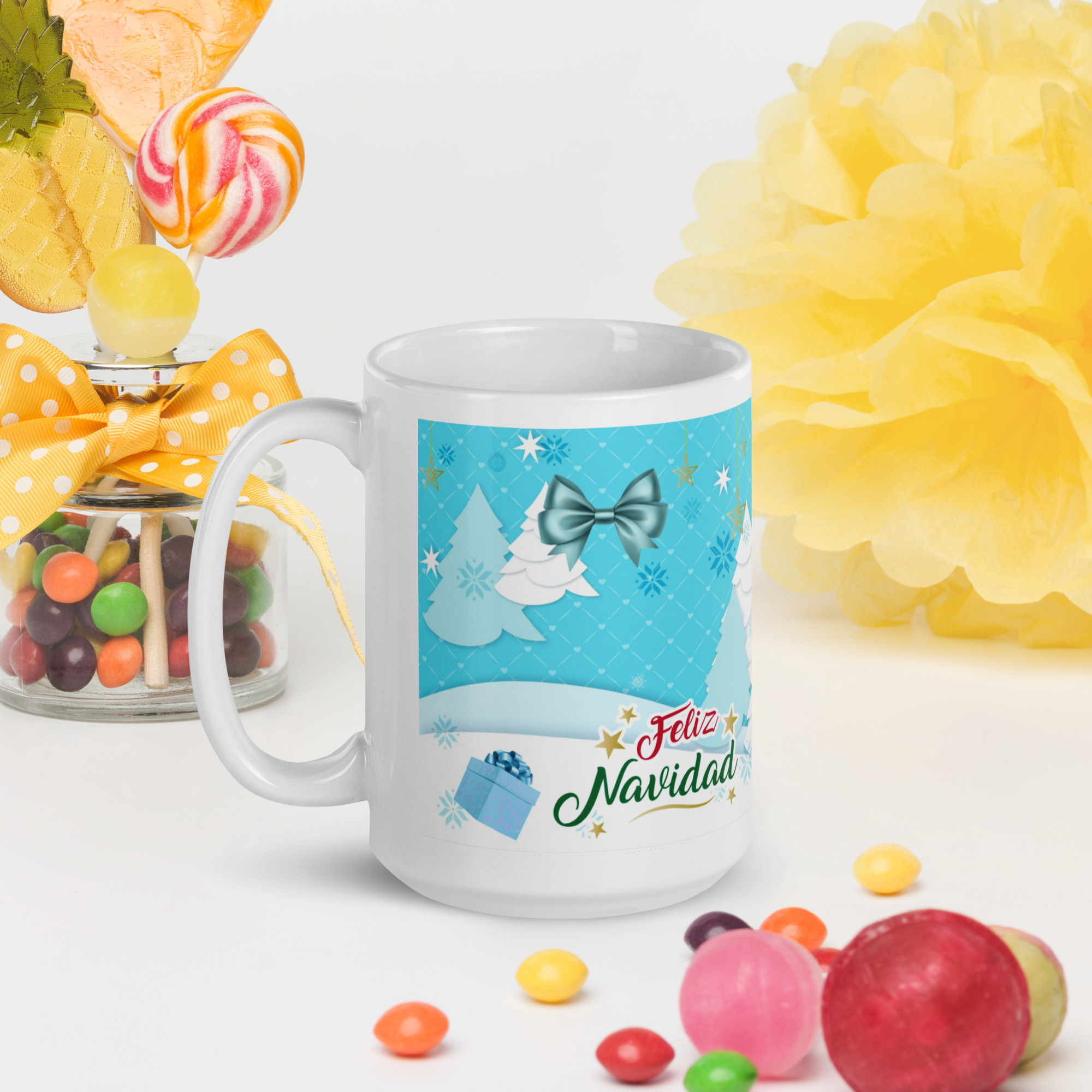 Taza Navideña – Princesas de navidad 8 - Imagen 5
