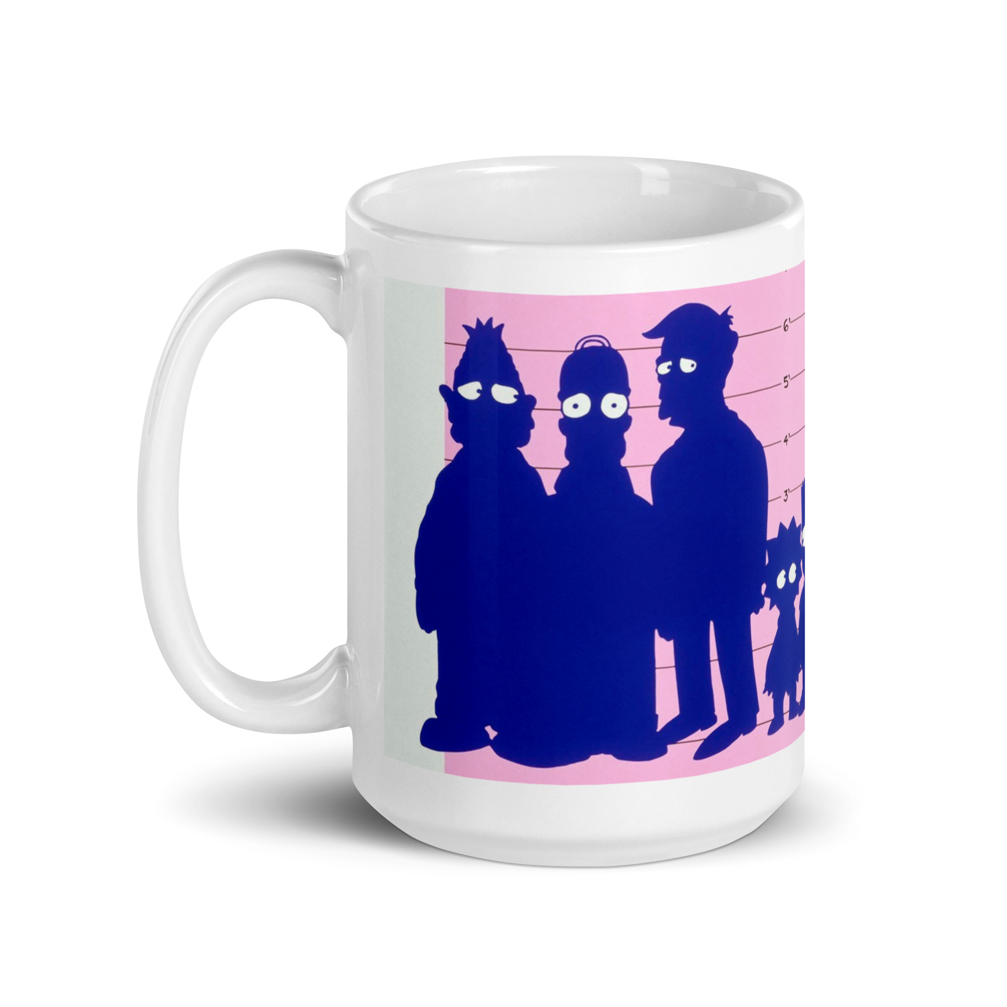 Taza Siluetas de Springfield – La familia más icónica en sombra - The Simpson - Imagen 5