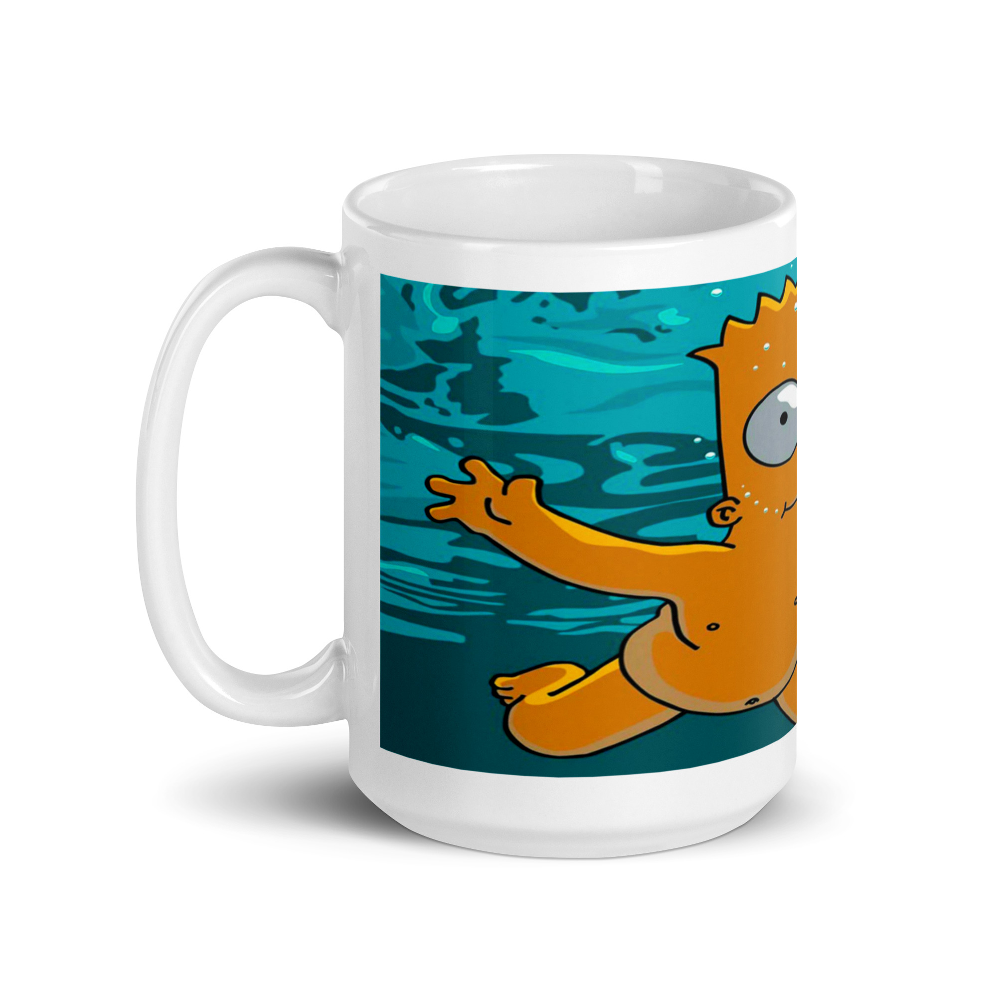 Taza Bart Nirvana – El rebelde de Springfield al estilo Nevermind - The Simpson - Imagen 5