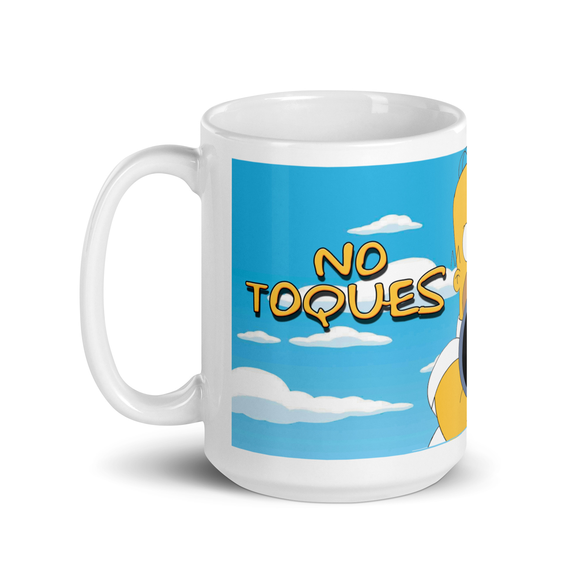 Taza “No Toques Mi Taza” – El lado más gruñón y gracioso de Homer - The Simpson - Imagen 5