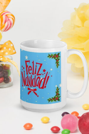 Taza Navideña – Stitch