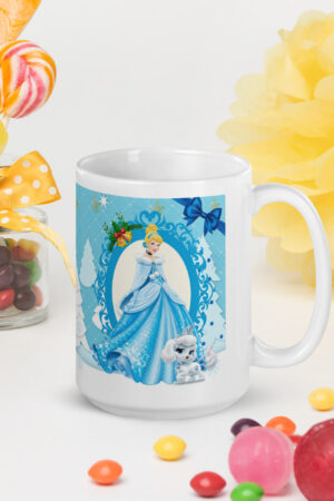 Taza Navideña – Princesas de Navidad