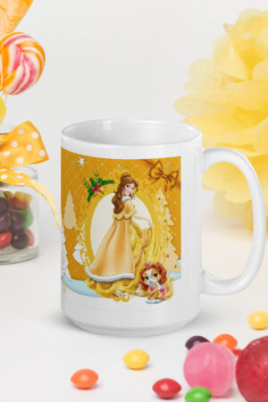 Taza Navideña – Princesas de Navidad 2