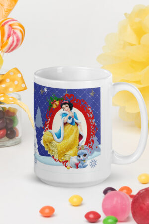 Taza Navideña – Princesas de Navidad 3