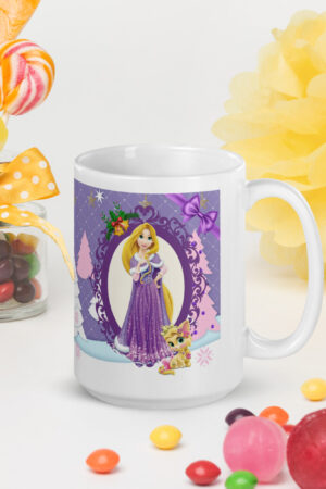 Taza Navideña – Princesas de Navidad 4