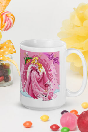 Taza Navideña – Princesas de navidad  5