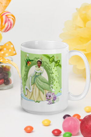 Taza Navideña – Princesas de navidad  7
