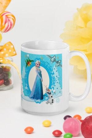 Taza Navideña – Princesas de navidad 8