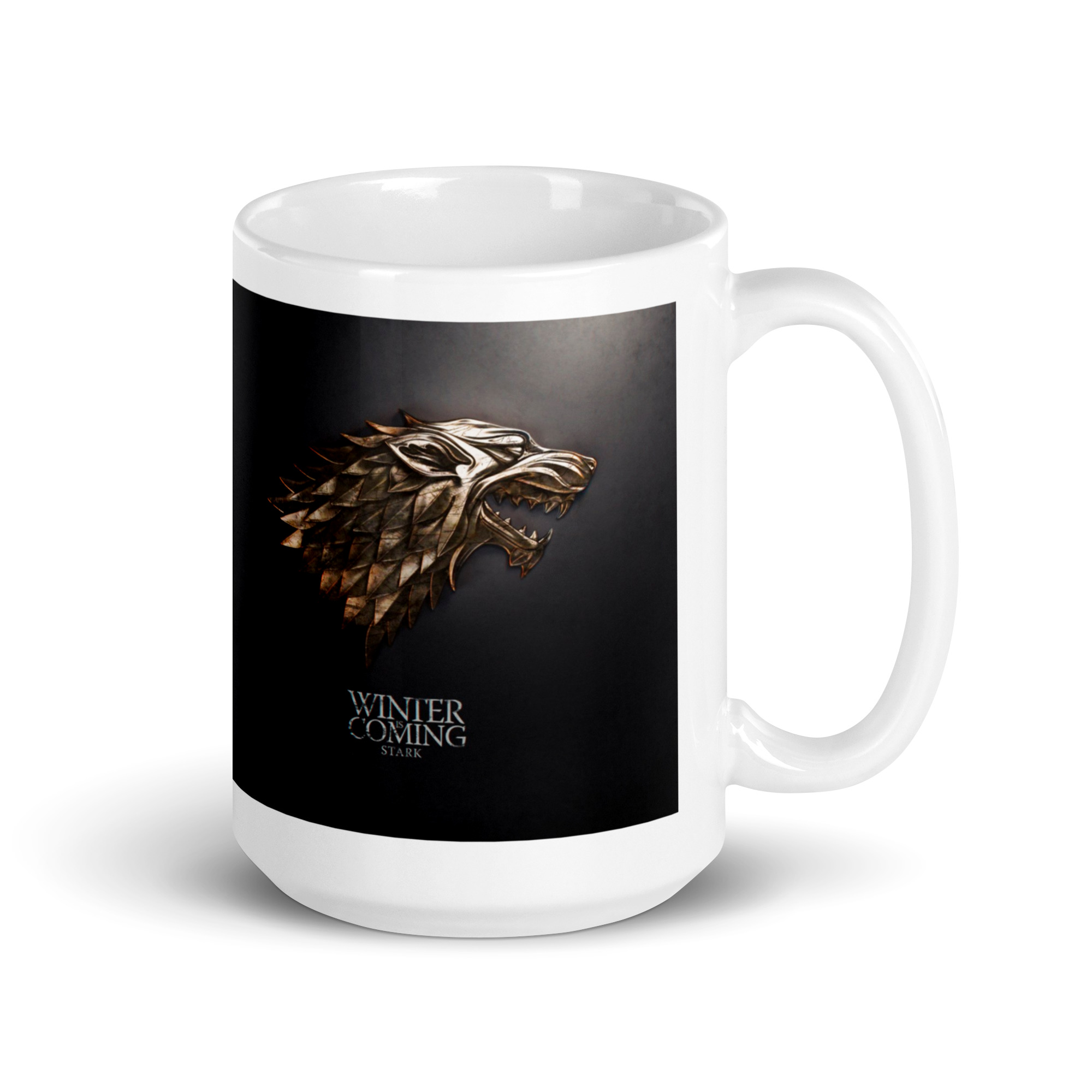 Taza “Winter Is Coming – Honor y Acero de la Casa Stark” - Imagen 4