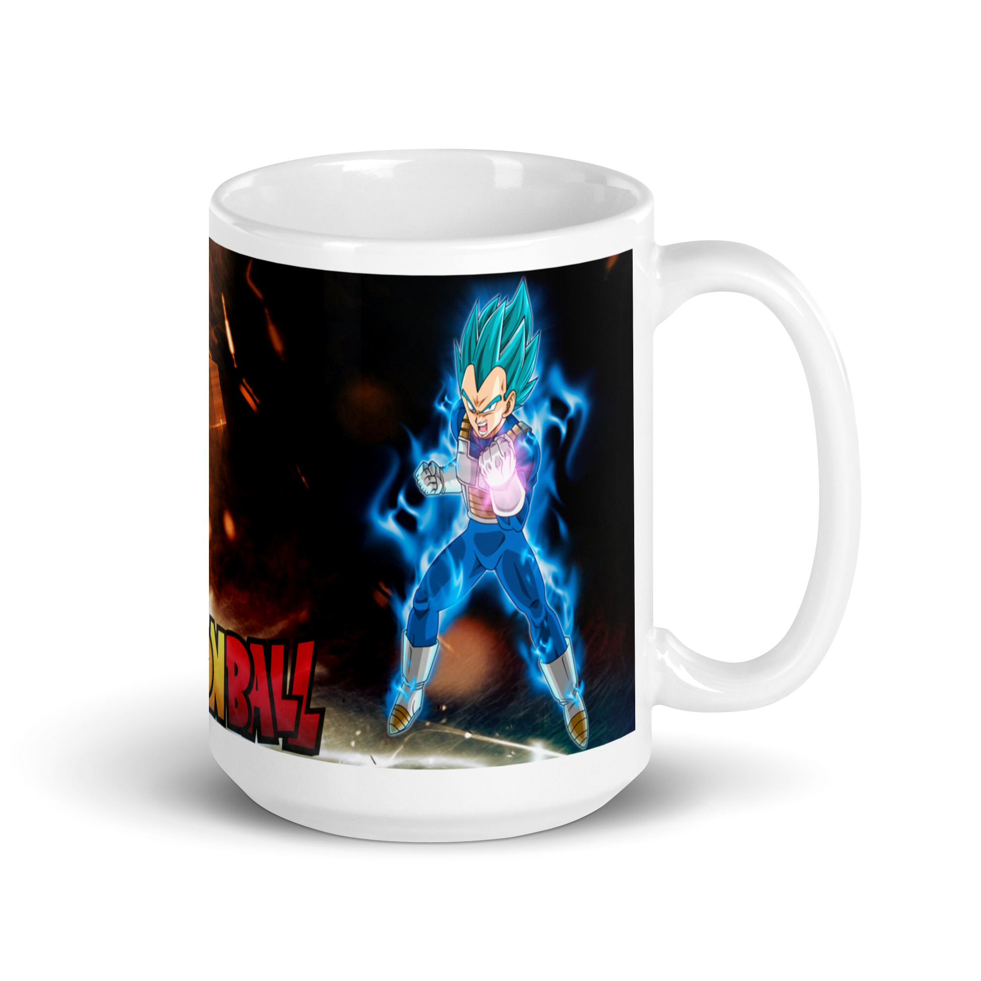 Taza “Vegeta Blue Fury – Dragon Ball Super Edition” - Imagen 4