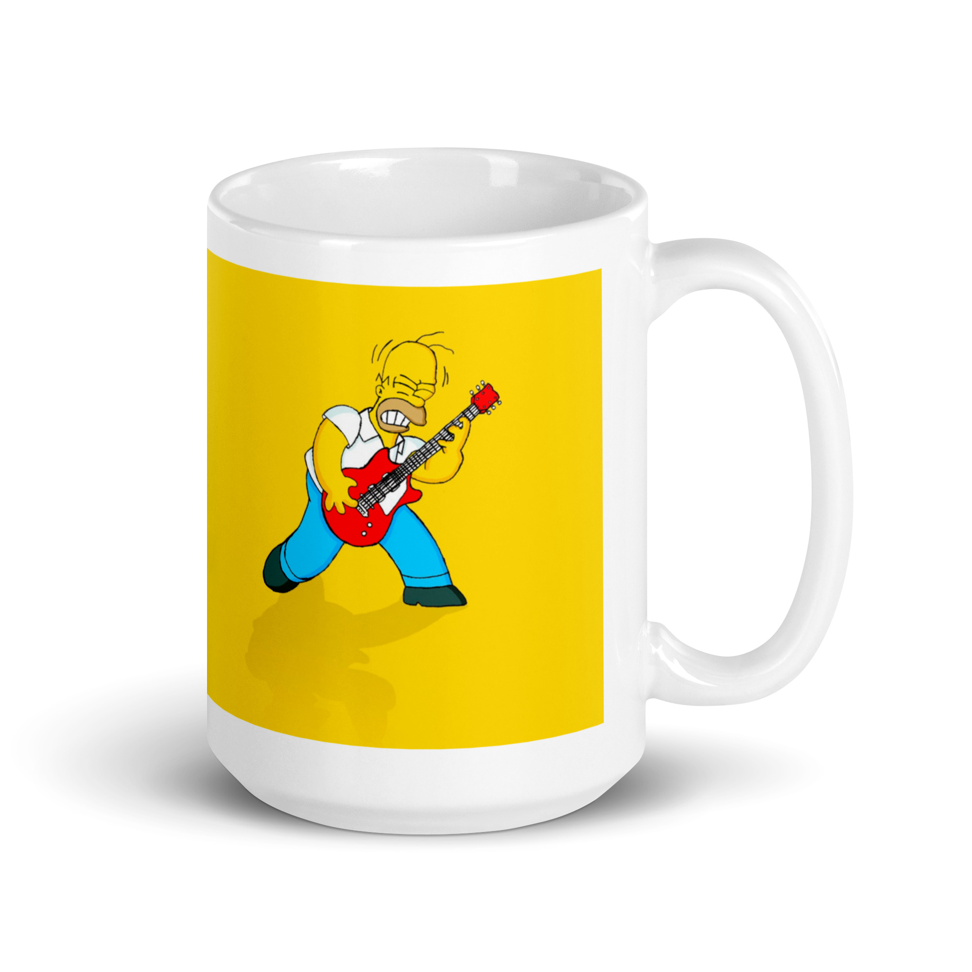 Taza Homer Rockstar – Café, guitarra y puro rock - The Simpson - Imagen 4