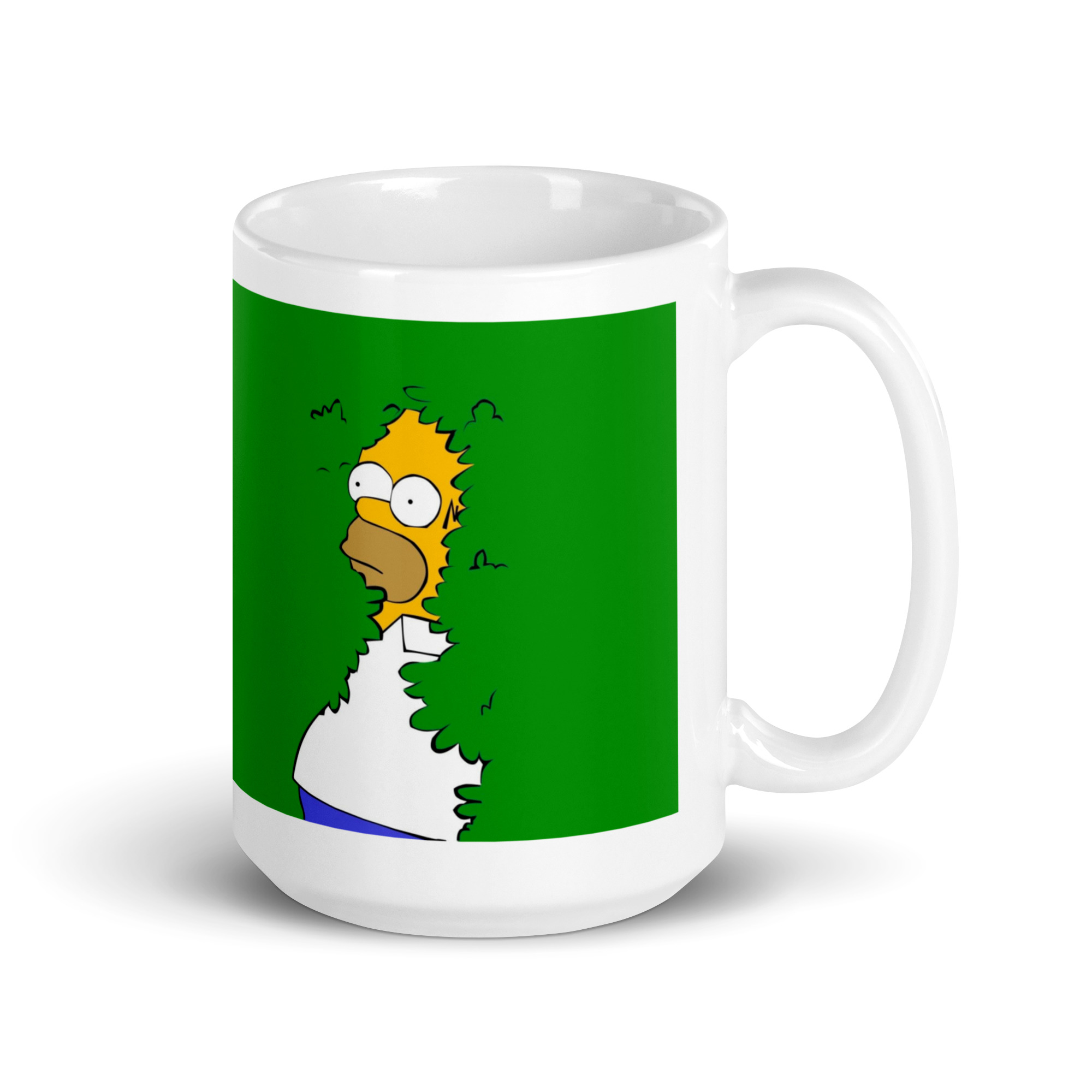 Taza Homer Camuflado – El clásico meme del arbusto - The Simpson - Imagen 4