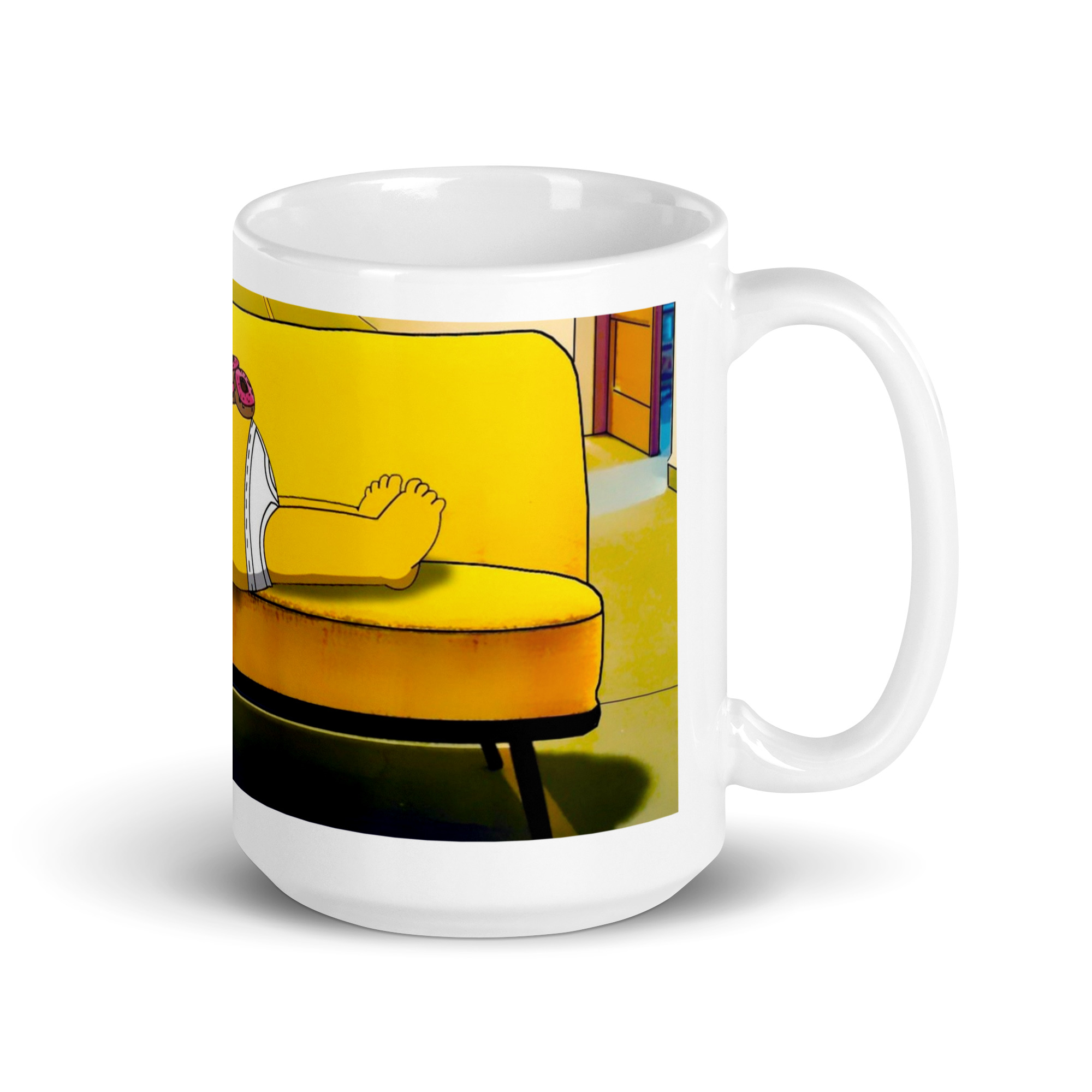 Taza Homer en el Sofá – El descanso del guerrero - The Simpson - Imagen 4