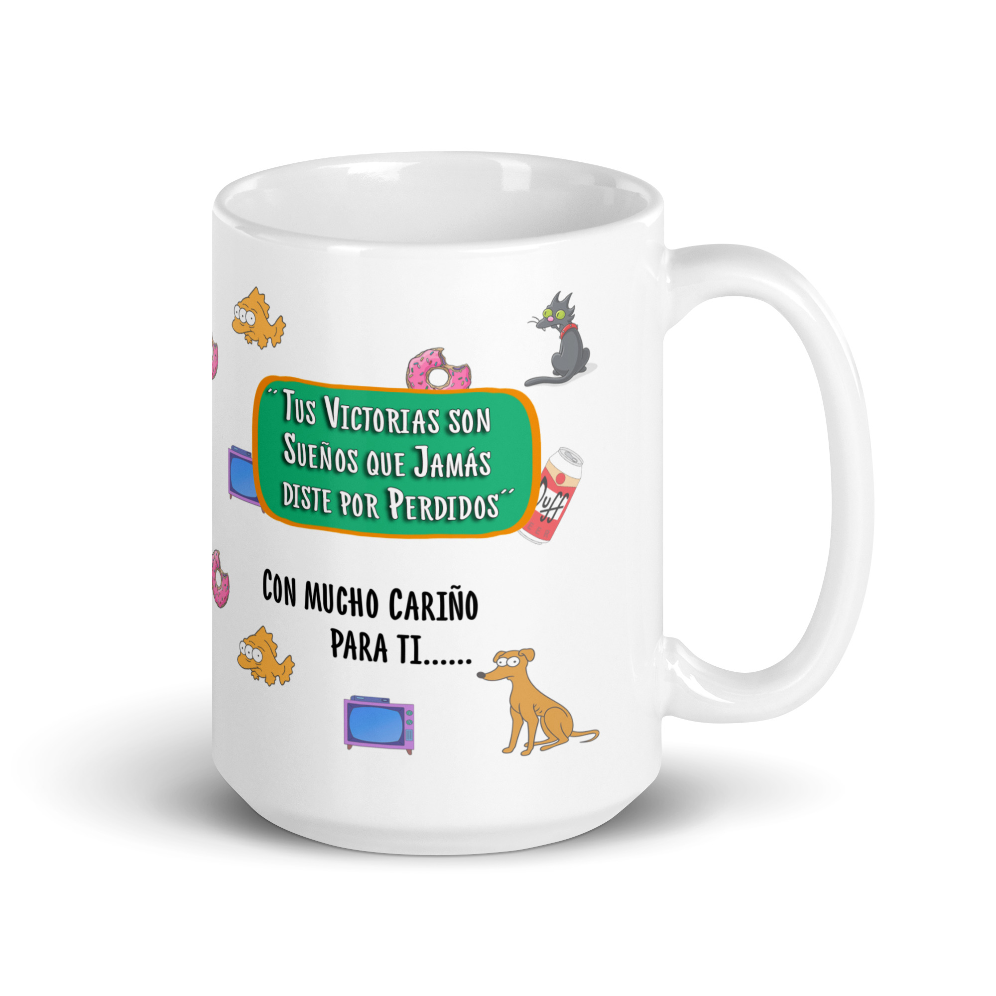 Taza “La Compañera de Trabajo del Mundo” – Inspiración y humor en una taza - The Simpson - Imagen 4