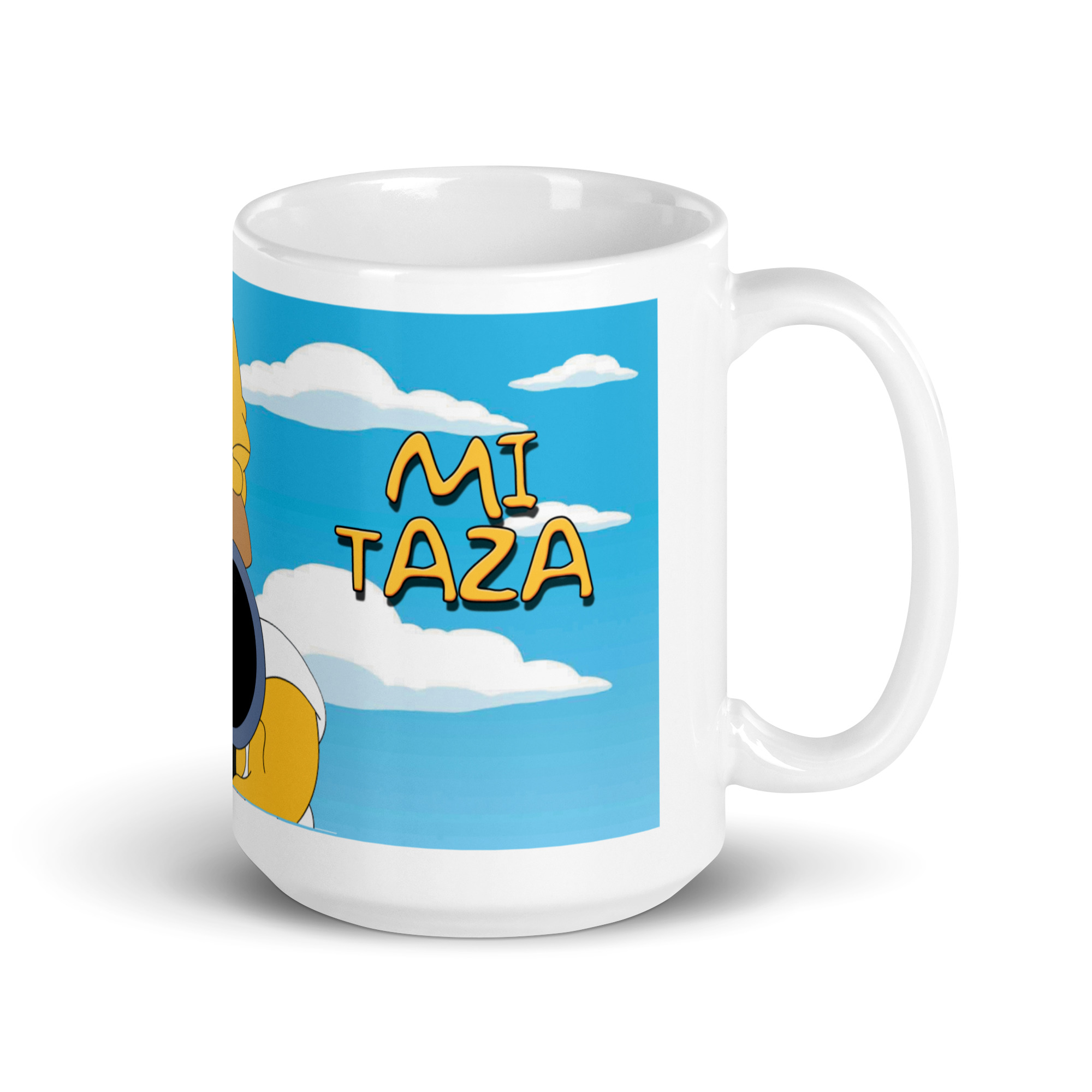 Taza “No Toques Mi Taza” – El lado más gruñón y gracioso de Homer - The Simpson - Imagen 4