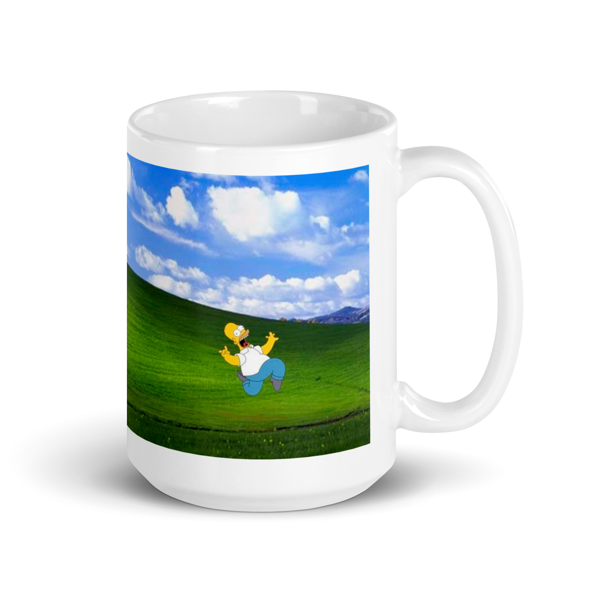 Taza Homer Windows — Parodia informática con humor Simpson - The Simpson - Imagen 4