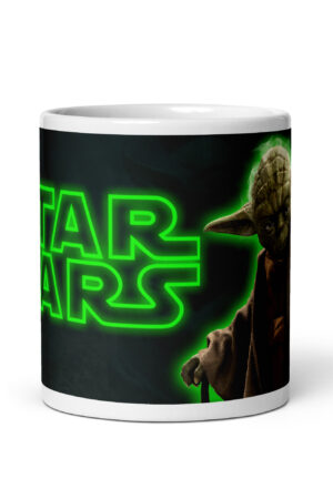Taza Yoda — “El café, fuerza te dará”