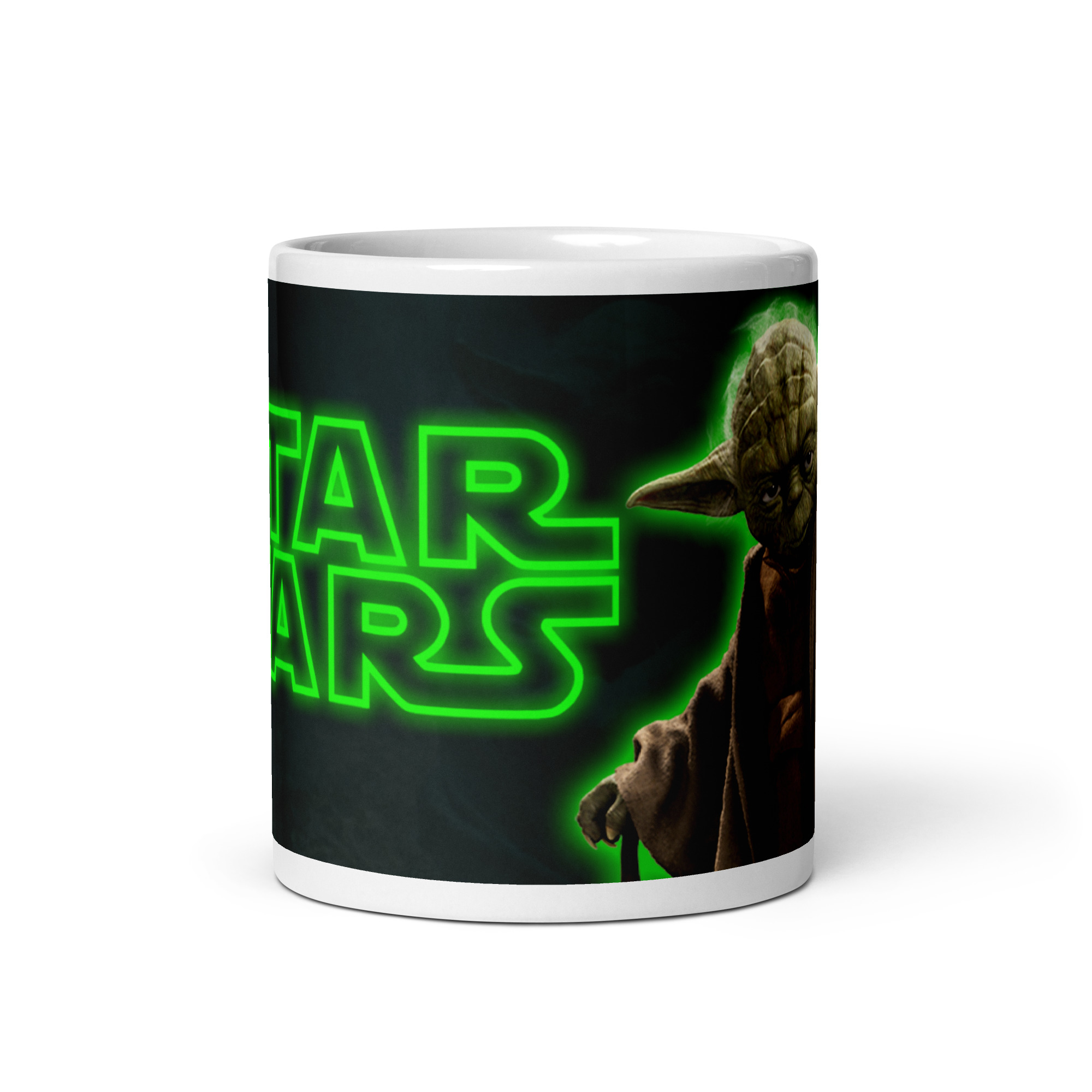 Taza Yoda — “El café, fuerza te dará”