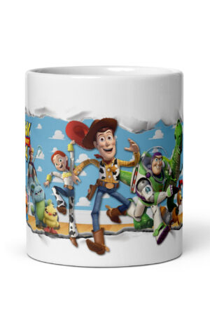 Taza Toy Story 4 — “La pandilla vuelve a la acción”