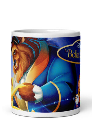 Taza La Bella y la Bestia — “Un clásico animado eterno”